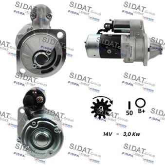Démarreur FISPA OEM S13138A Démarreur FISPA OEM S13138A