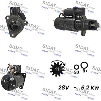 Démarreur FISPA OEM 4571510301 Démarreur FISPA OEM 4571510301