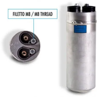 Filtre déshydratant, climatisation MEAT & DORIA K132263 pour AUDI A4 2.5 TDI quattro - 180cv