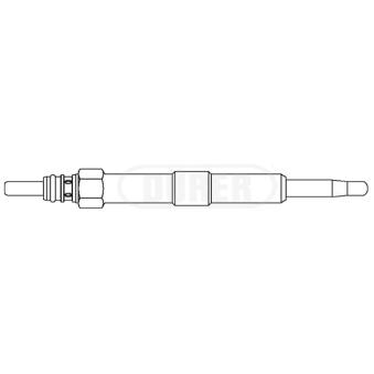 Bougie de préchauffage DÜRER OEM ERR6066 Bougie de préchauffage DÜRER OEM ERR6066