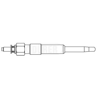 Bougie de préchauffage DÜRER OEM 59622Y
