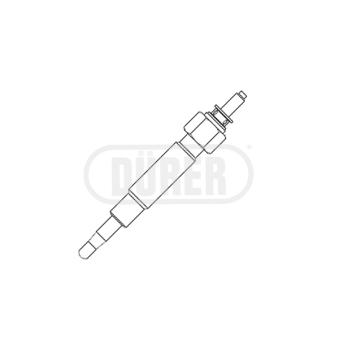 Bougie de préchauffage DÜRER OEM 1952464