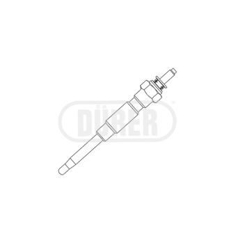 Bougie de préchauffage DÜRER OEM 1985045030