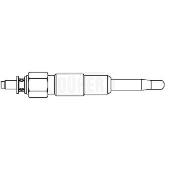 Bougie de préchauffage DÜRER OEM 596072