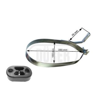 Support, silencieux DÜRER OEM 1726VV