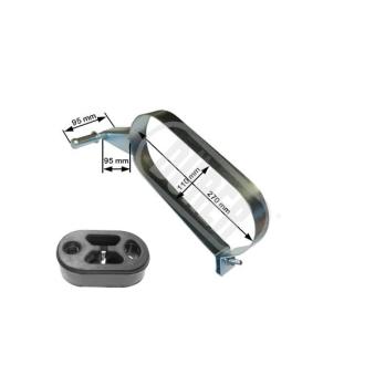 Support, silencieux DÜRER OEM 175556 Support, silencieux DÜRER OEM 175556