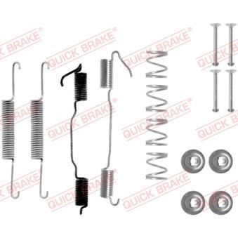 Kit d'accessoires, mâchoire de frein KAWE [105-0501]