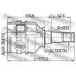 FEBEST 0111-220LH - Jeu de joints, arbre de transmission avant gauche