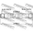 FEBEST 0112-CDT220RH - Arbre de transmission avant droit