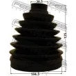 FEBEST 0117P-KUN26 - Joint-soufflet, arbre de commande