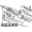 FEBEST 0122-AUR20 - Rotule de direction intérieure, barre de connexion