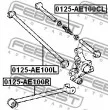 FEBEST 0125-AE100CL - Triangle ou bras de suspension (train arrière)