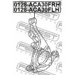 FEBEST 0128-ACA30FRH - Fusée d'essieu, suspension de roue