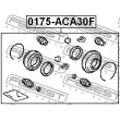 FEBEST 0175-ACA30F - Kit de réparation, étrier de frein