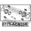 FEBEST 0175-ACM20R - Kit de réparation, étrier de frein