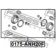 FEBEST 0175-ANH20F - Kit de réparation, étrier de frein