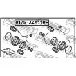 FEBEST 0175-JZX110F - Kit de réparation, étrier de frein