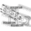 FEBEST 0176-ZZE120F - Piston, étrier de frein