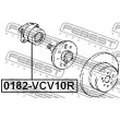 FEBEST 0182-VCV10R - Moyeu de roue arrière