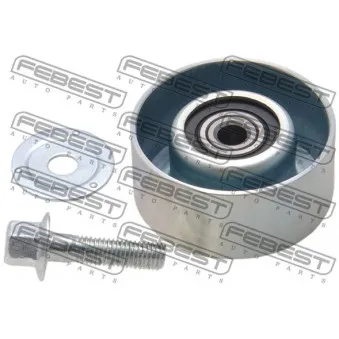 Poulie-tendeur, courroie trapézoïdale à nervures FEBEST [0187-GSU45]
