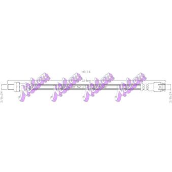 Flexible de frein KAWE [H0194]