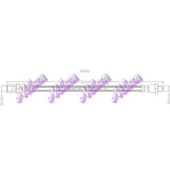 Flexible de frein KAWE [H1402]