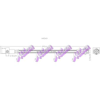 Flexible de frein KAWE [H4549]