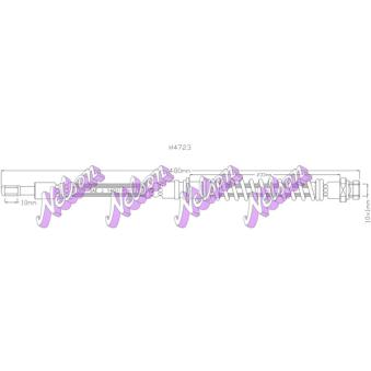 Flexible de frein KAWE [H4723]