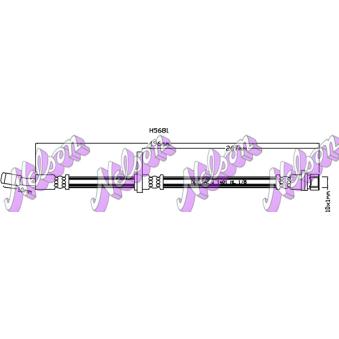 Flexible de frein KAWE [H5681]