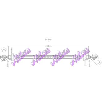 Flexible de frein KAWE [H6299]
