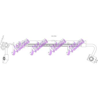 Flexible de frein KAWE [H6306]