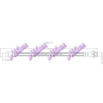Flexible de frein KAWE [H6679]