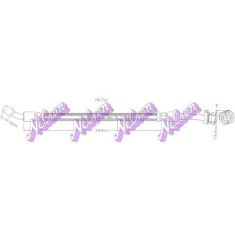 Flexible de frein KAWE [H6761]