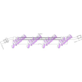 Flexible de frein KAWE [H6814]