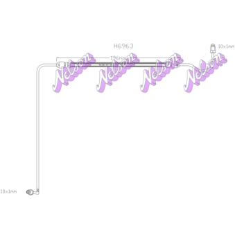Flexible de frein KAWE [H6963]