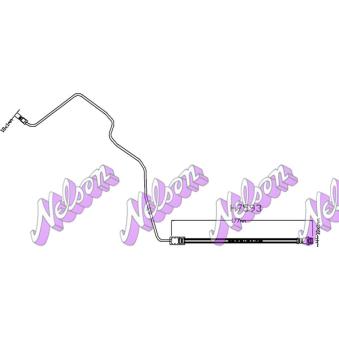Flexible de frein KAWE [H7593]