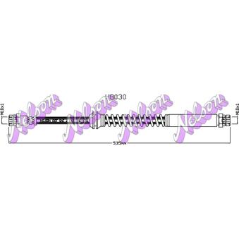 Flexible de frein KAWE [H8030]
