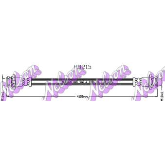 Flexible de frein KAWE [H8215]