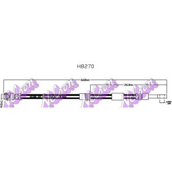 Flexible de frein KAWE [H8270]