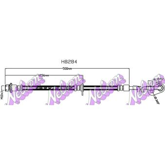 Flexible de frein KAWE [H8284]