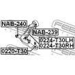 FEBEST 0220-T30 - Rotule de suspension