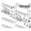 FEBEST 0275-R20F - Kit de réparation, étrier de frein