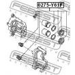 FEBEST 0275-Y61F - Kit de réparation, étrier de frein