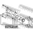 FEBEST 0275-Z51F - Kit de réparation, étrier de frein
