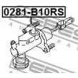 FEBEST 0281-B10RS - Cylindre émetteur, embrayage