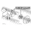 FEBEST 0282-P12A44R - Moyeu de roue arrière