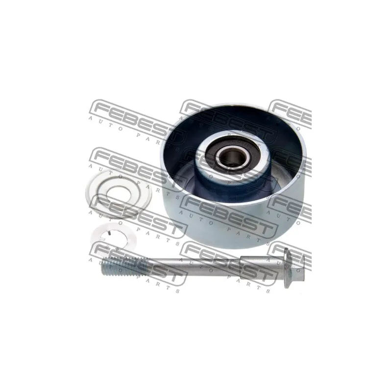 Poulie renvoi/transmission, courroie trapézoïdale à nervures FEBEST 0288-A35L - Visuel 1