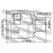 FEBEST 0311-CL20RH - Jeu de joints, arbre de transmission avant droit