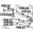 FEBEST 0320-CU2R - Rotule de suspension