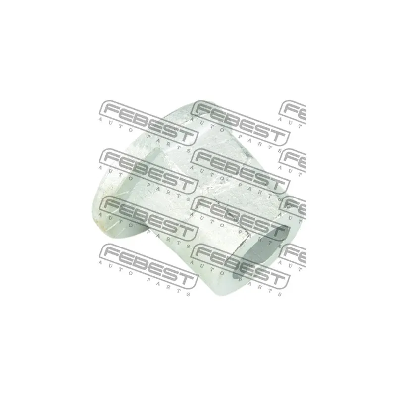 Coquille Caster, corps d'essieu FEBEST 0331-001 - Visuel 1